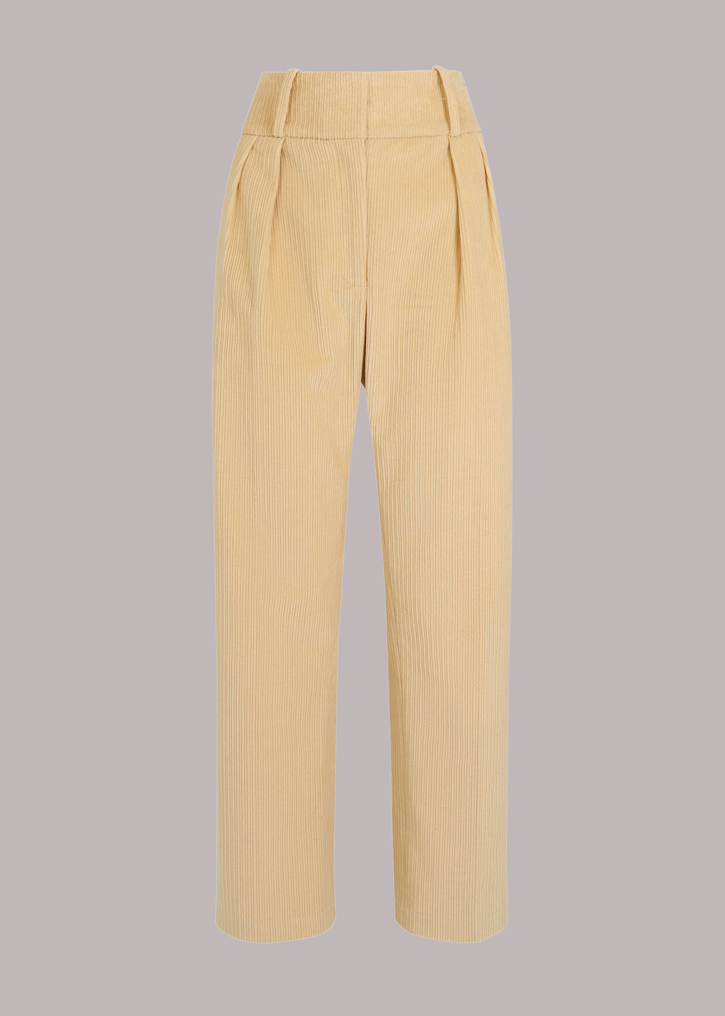 Topshop Caitlin Corduroy Trousers In Brown  ModeSens