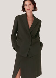 Natalie Wool Blend Skirt