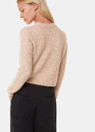 Alpaca Mix Fluffy Knit
