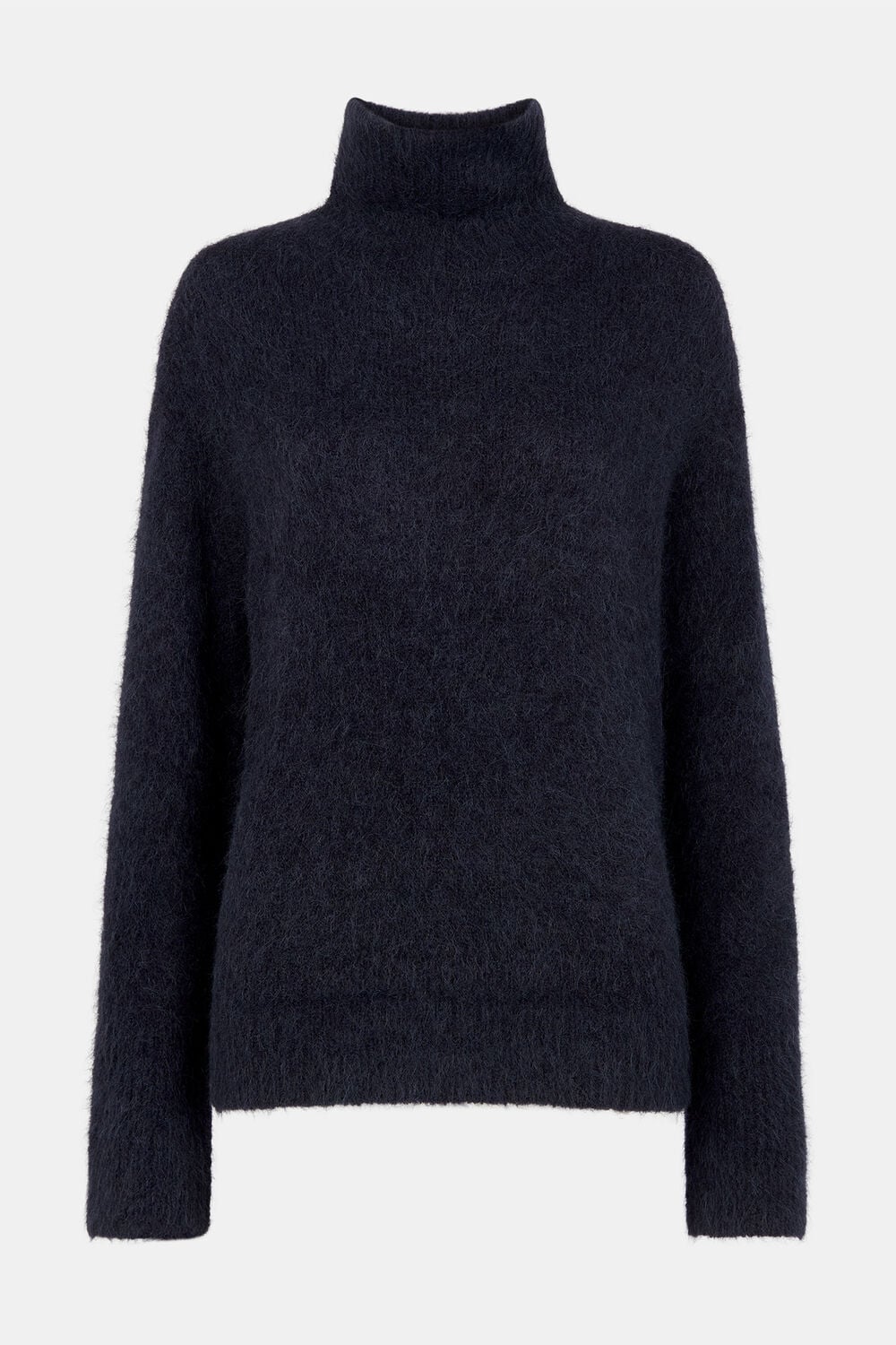 Alpaca Blend Funnel Knit