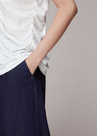 Aspen Gathered Side Top