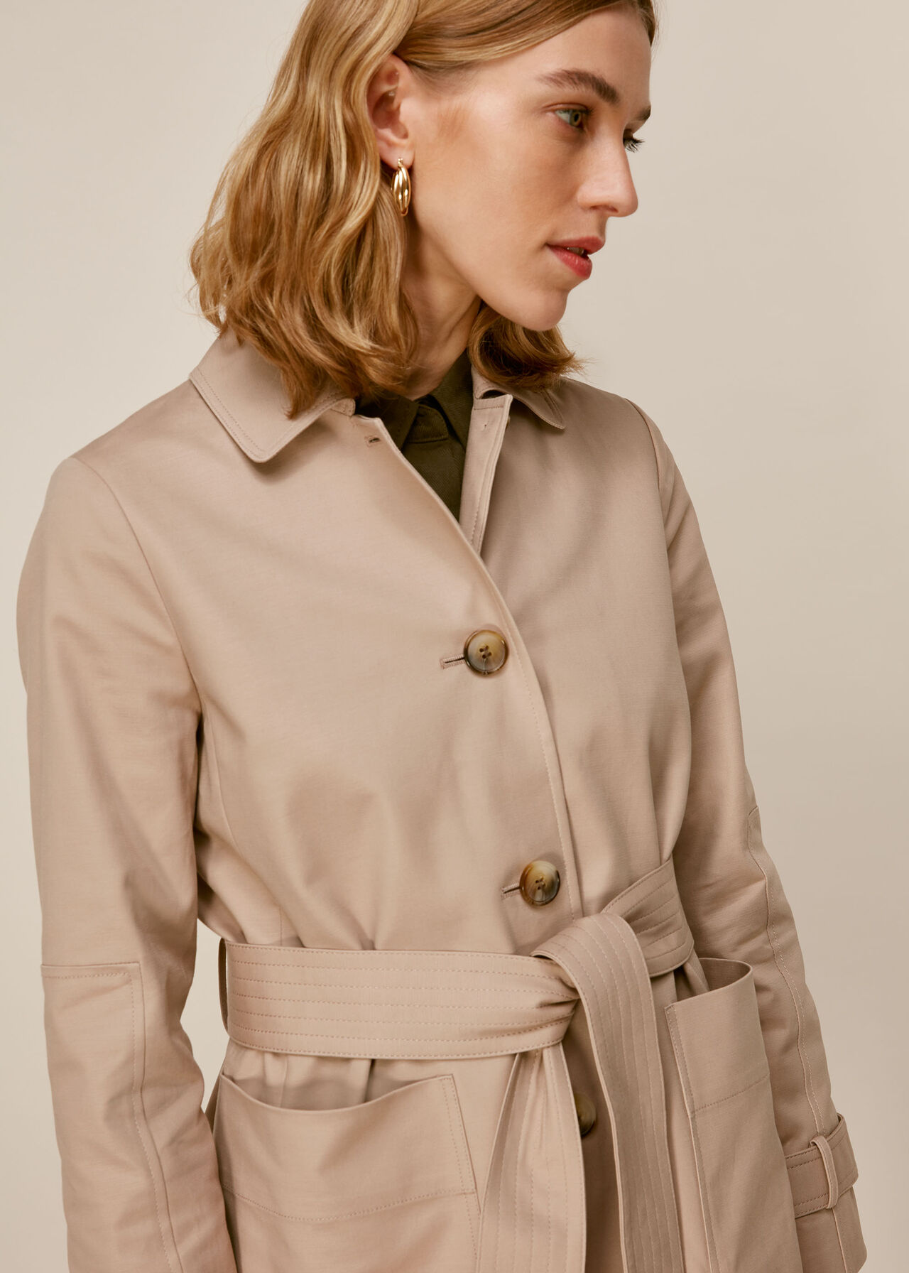 Classic Trench Coat Neutral