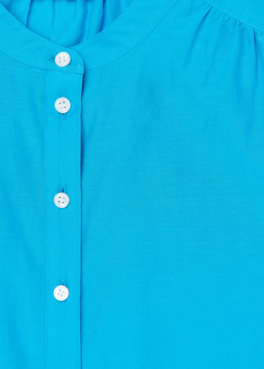 Silk Cotton Trapeze Shirt
