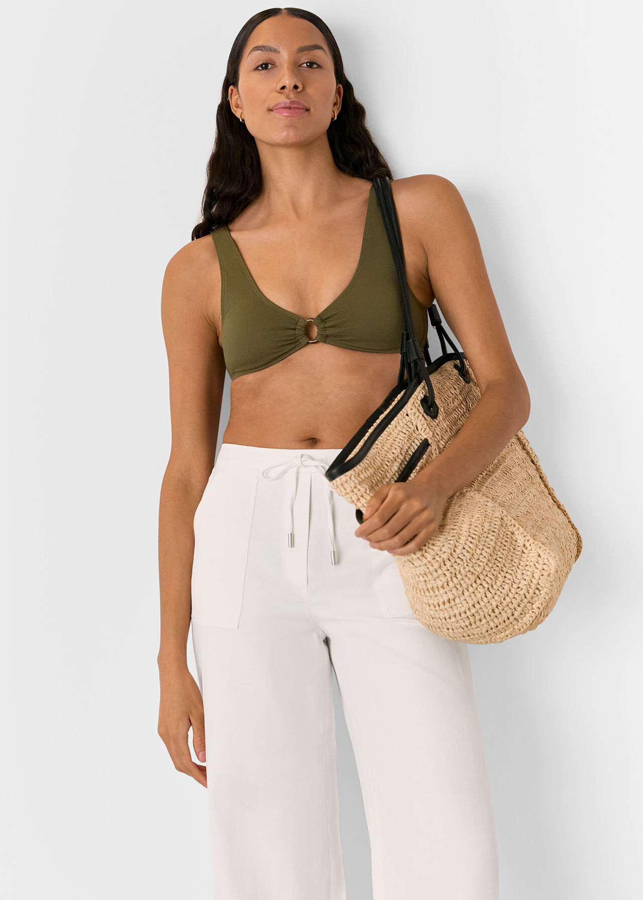 Ring Detail Bikini Top