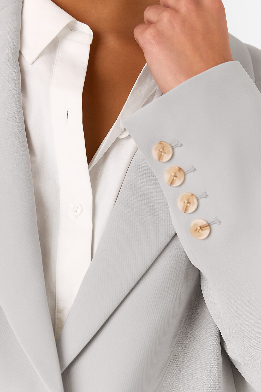 Petite Crepe Boyfriend Blazer