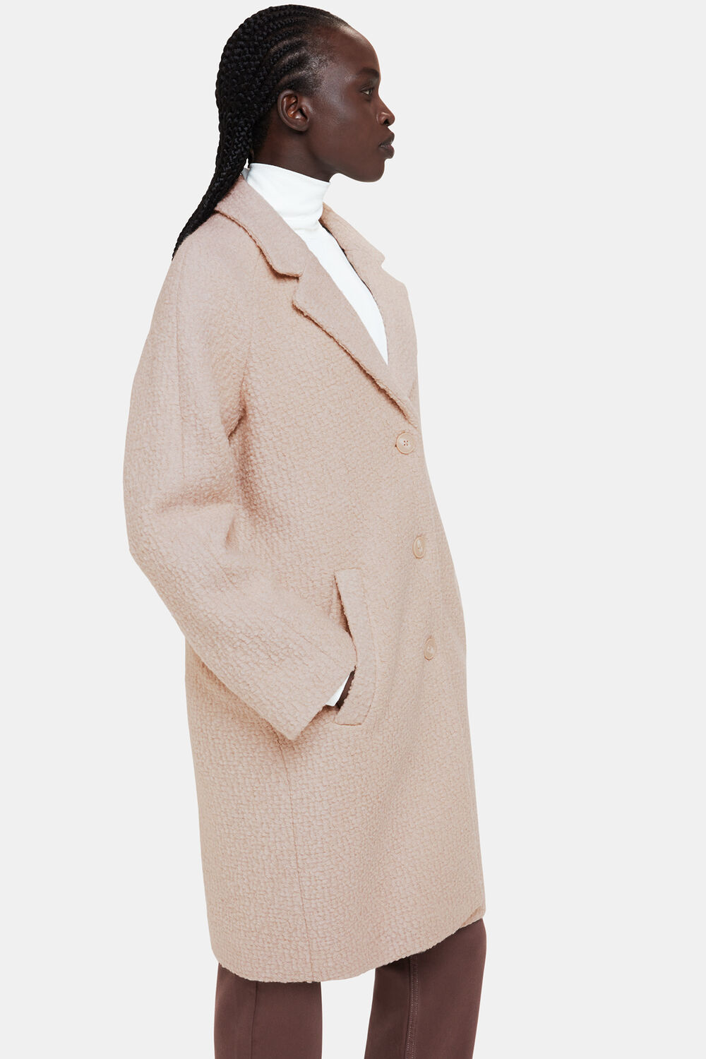 Anita Wool Boucle Coat