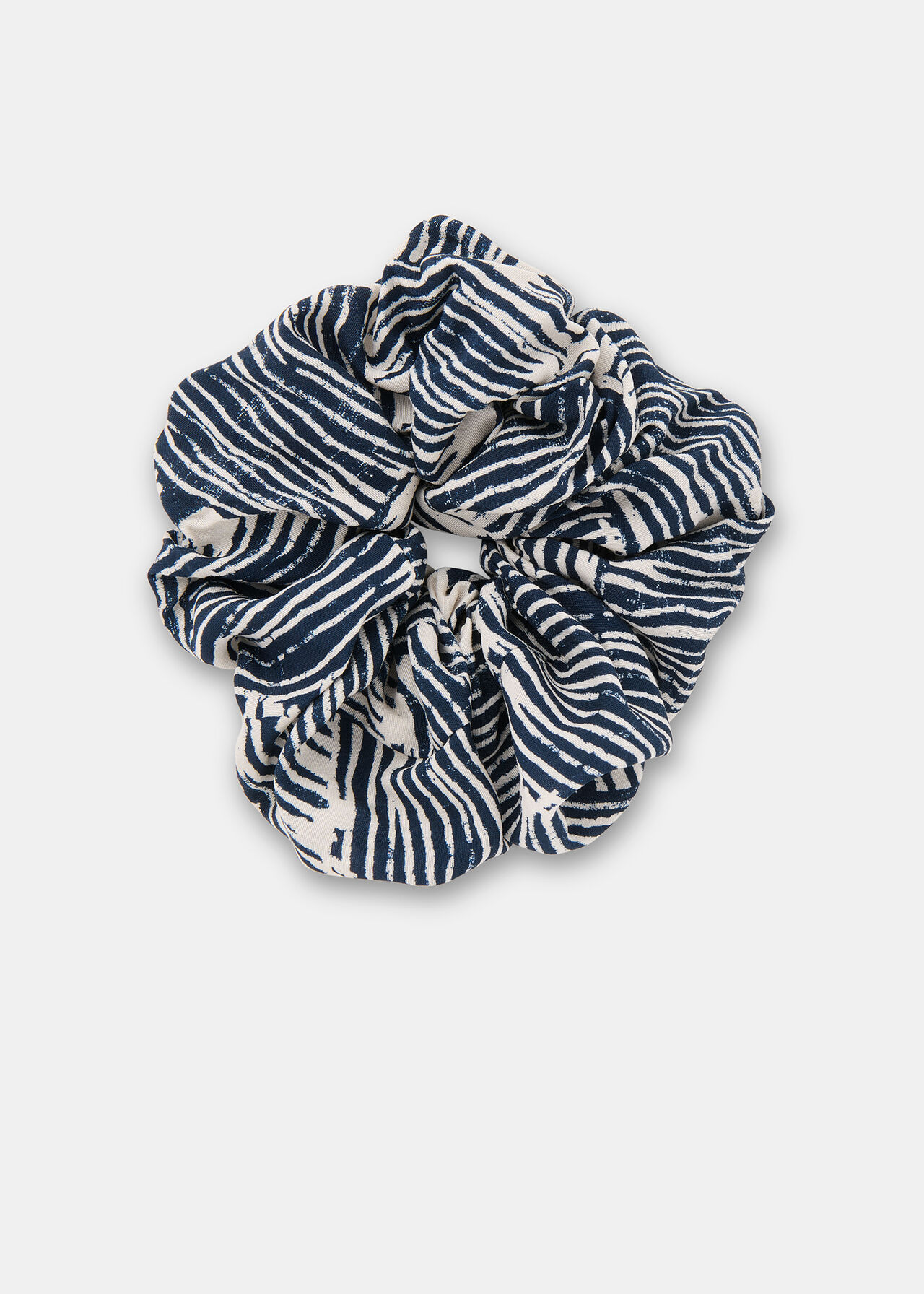 Hatch Squares Scrunchie