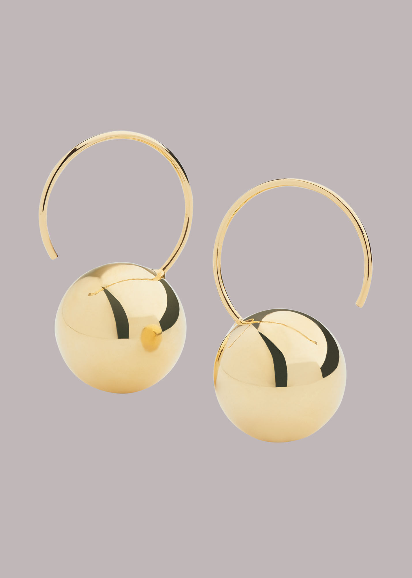 Ball hook shop earrings