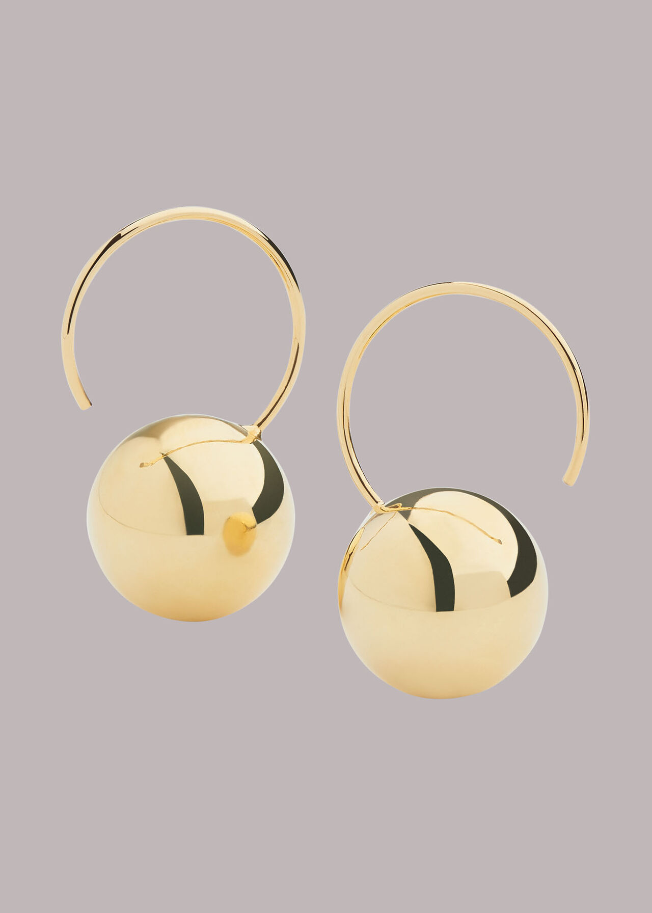 Sphere Hook Earring