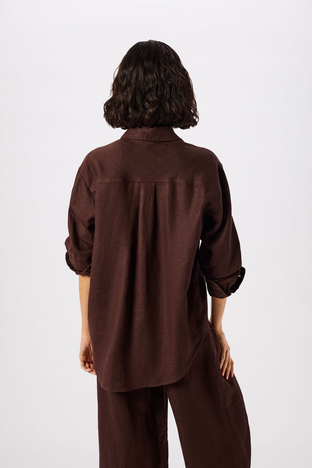 Brown Ultimate Linen Shirt