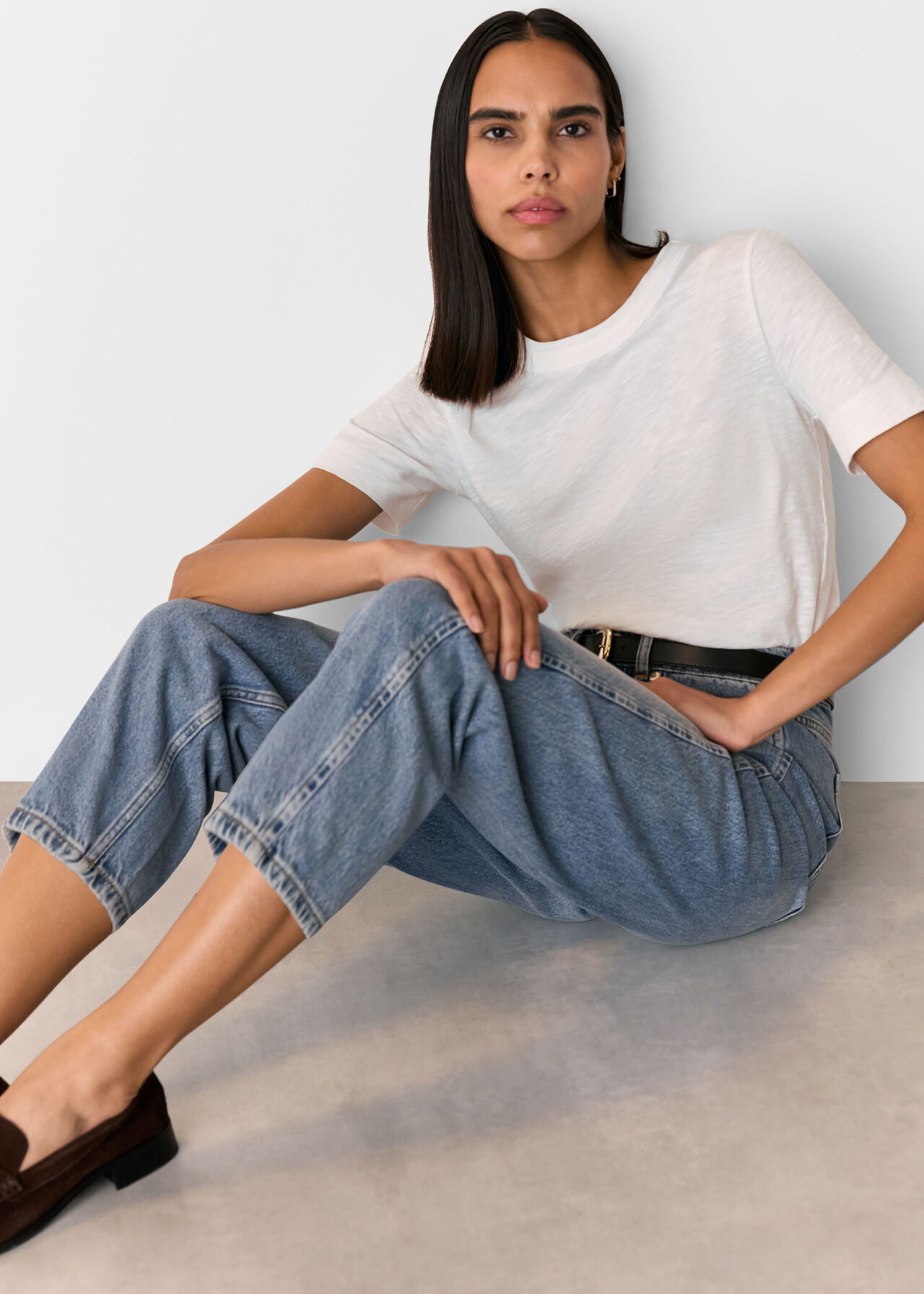 Rosa Double Trim T-Shirt