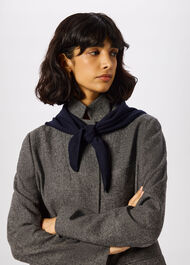 Triangular Knitted Scarf