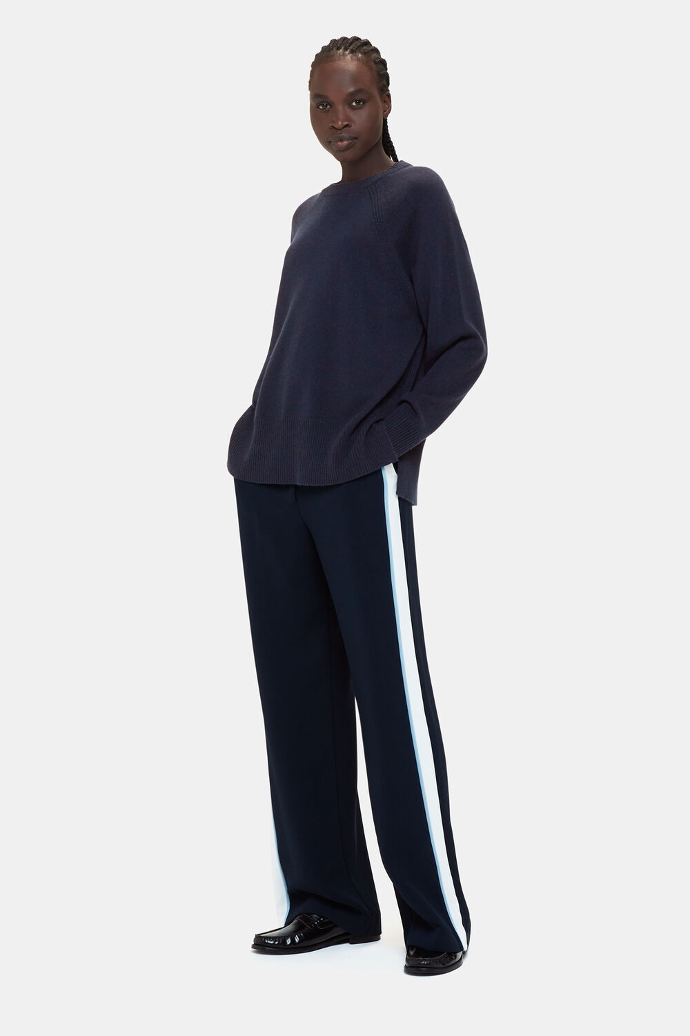 Navy Ultimate Cashmere Crew Neck