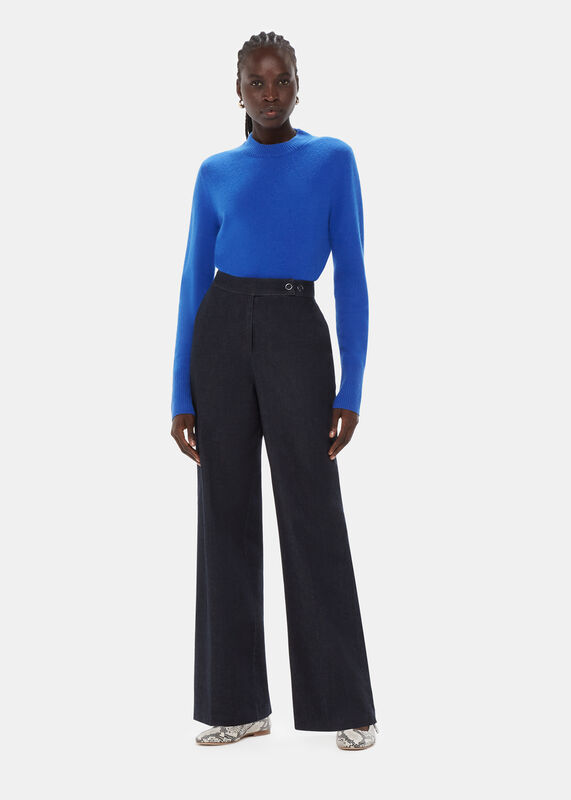 Joanna Denim Straight Pants 