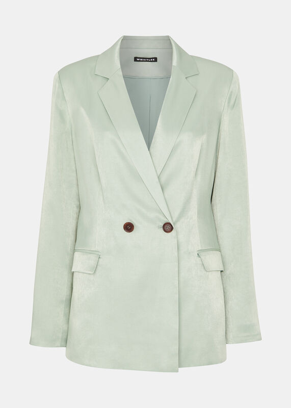 Sage Green Rita Luxe Blazer