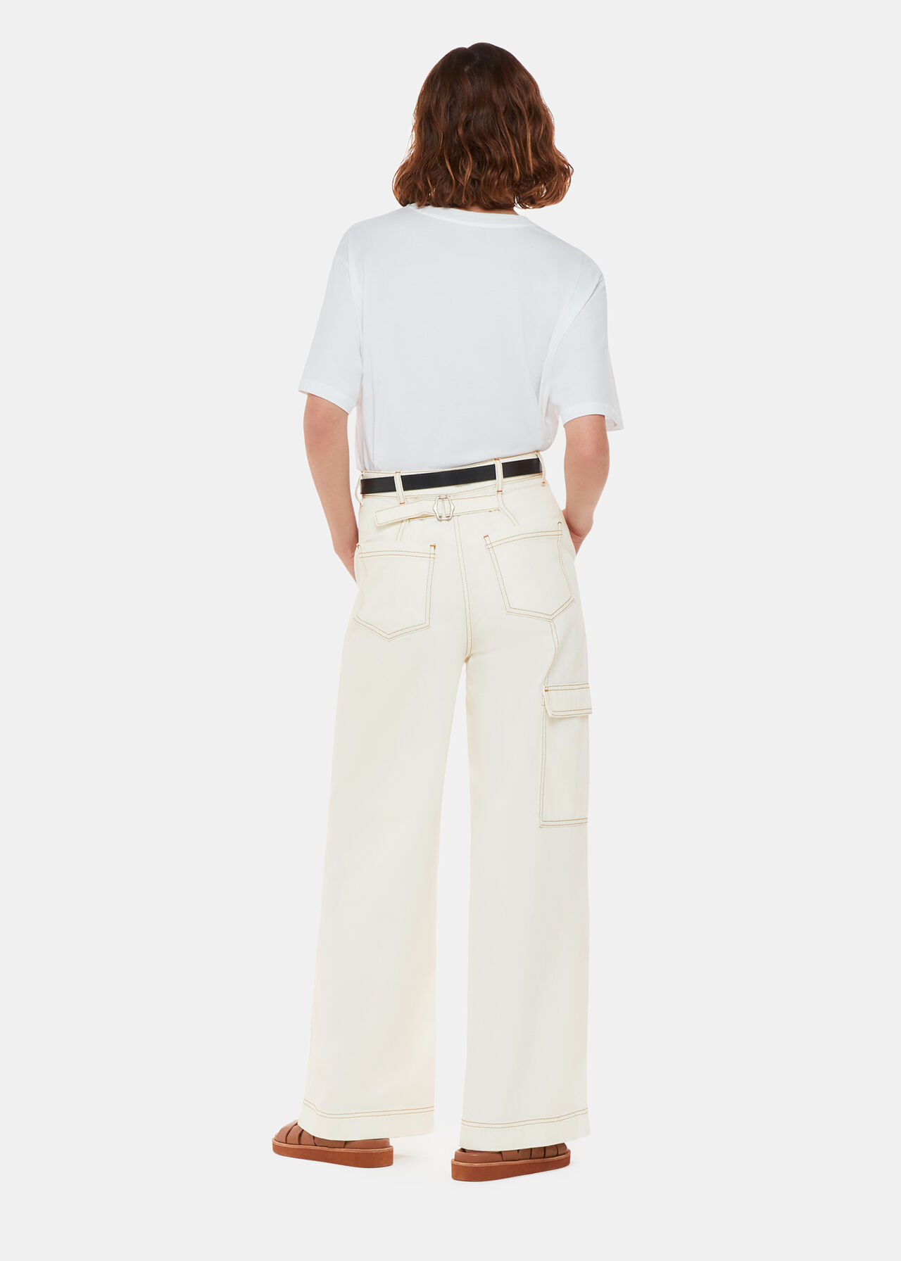 Wide Leg Cargo Jean