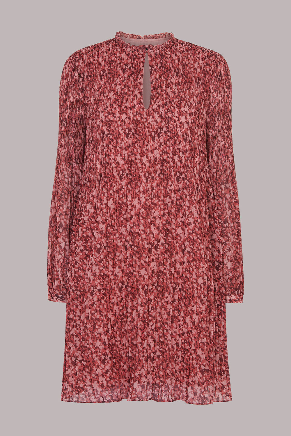 Speckled Fleck Plisse Dress