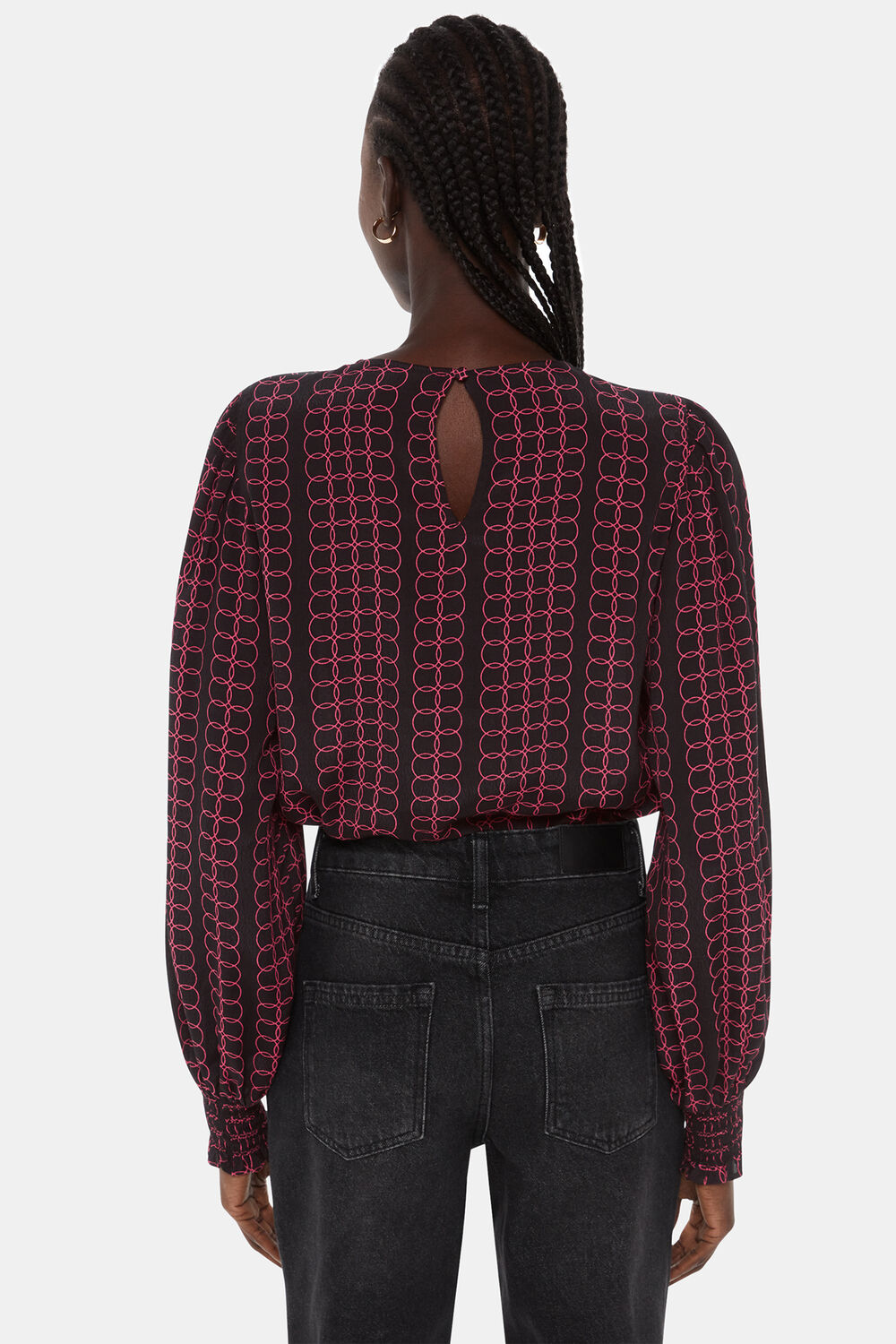 Circle Link Blouse