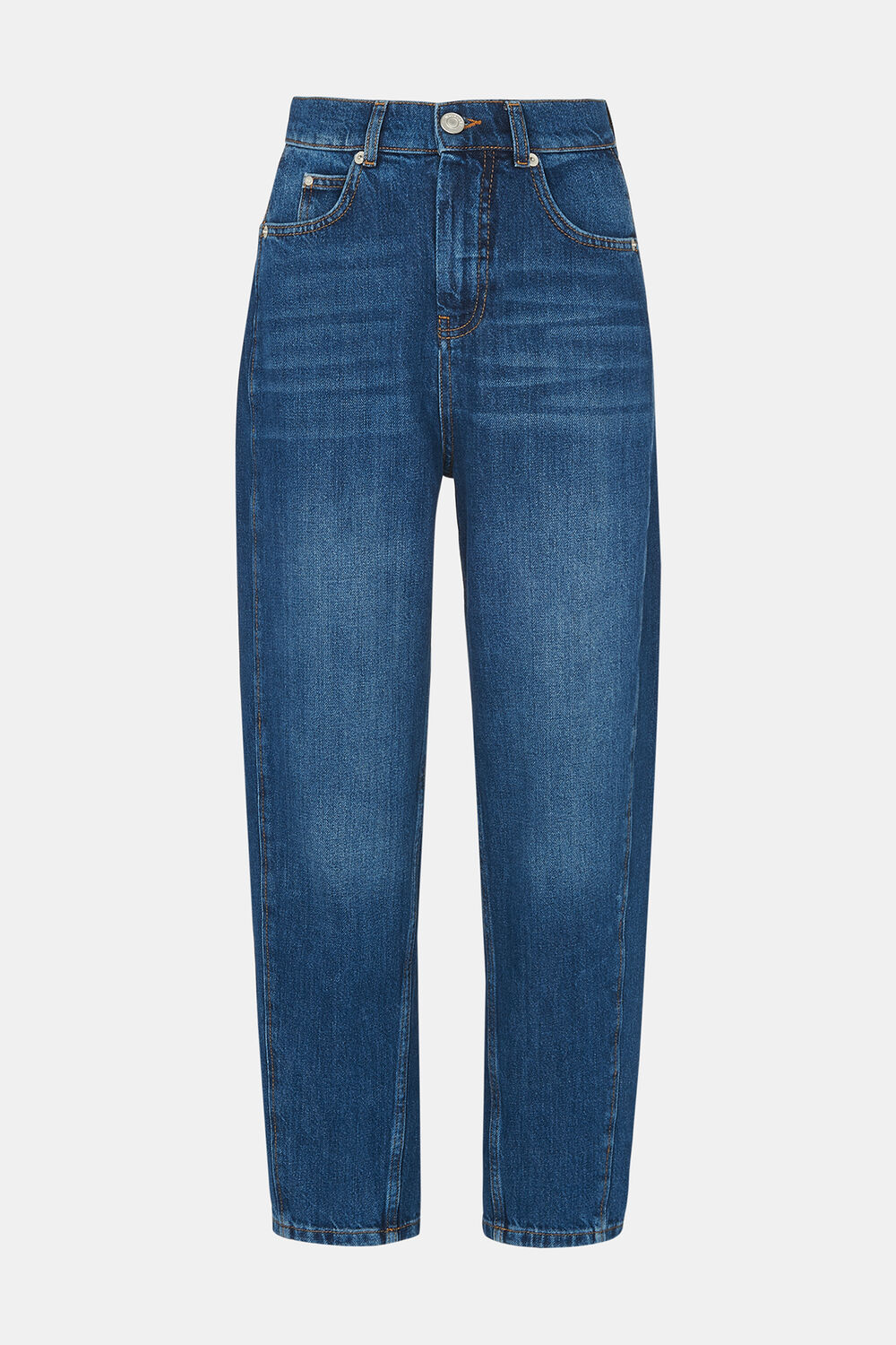 Petite Authentic Barrel Leg Jean