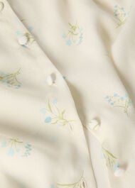 Floral Button Front Shirt