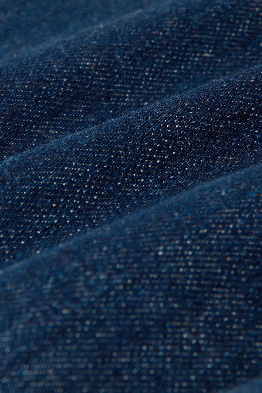 Dark Denim Selvedge Turn Up Detail Jean