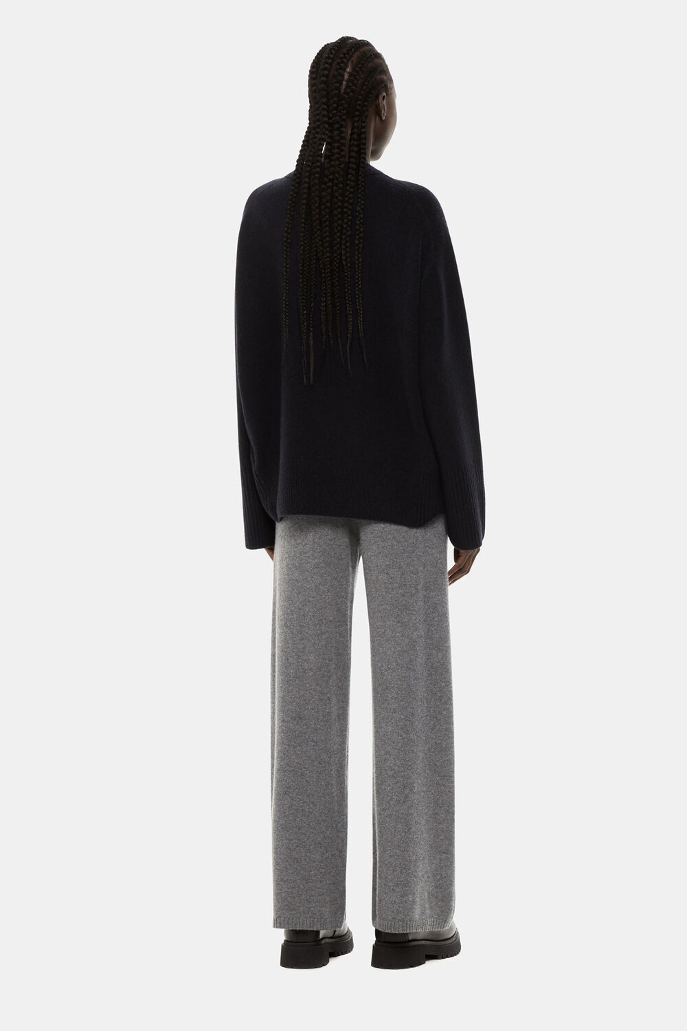 Cashmere Straight Leg Jogger