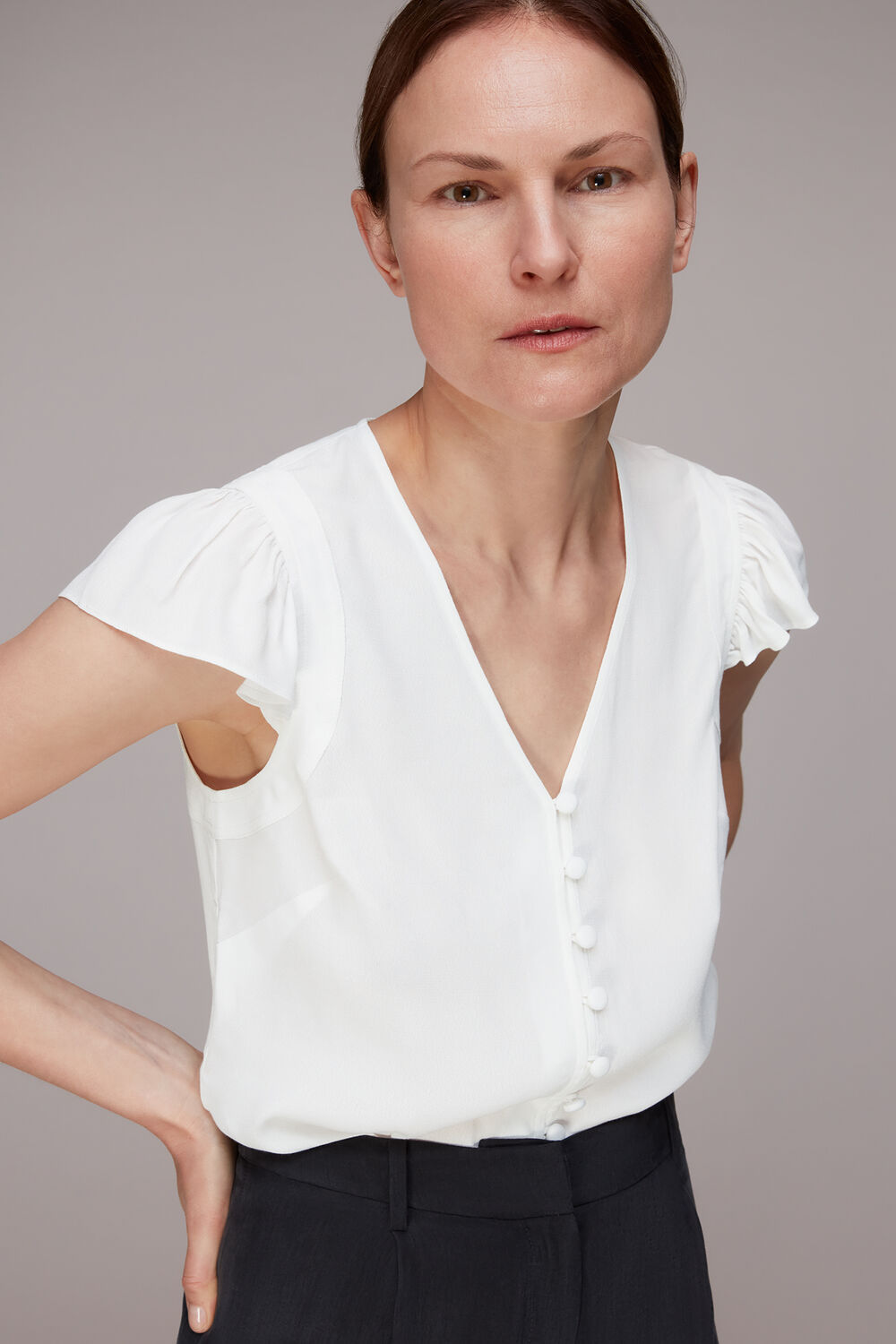 Frill Sleeve Top