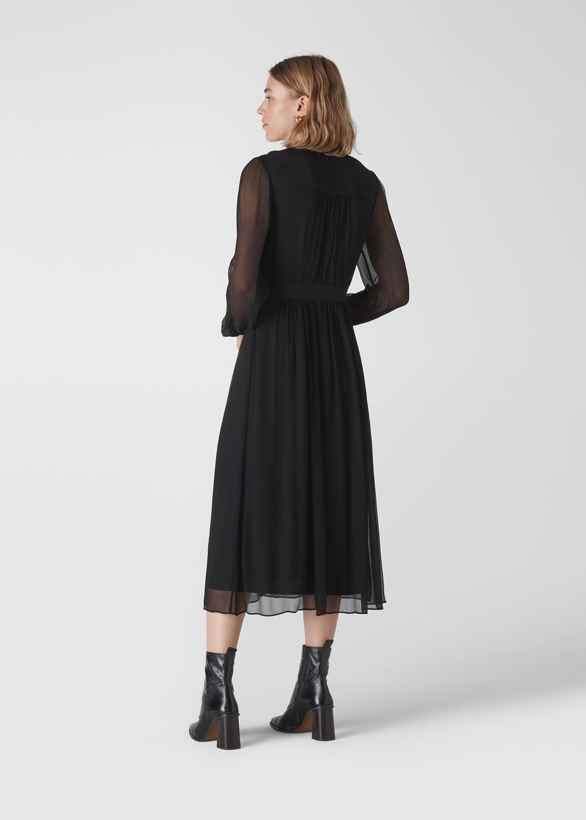 Whistles black dress shop