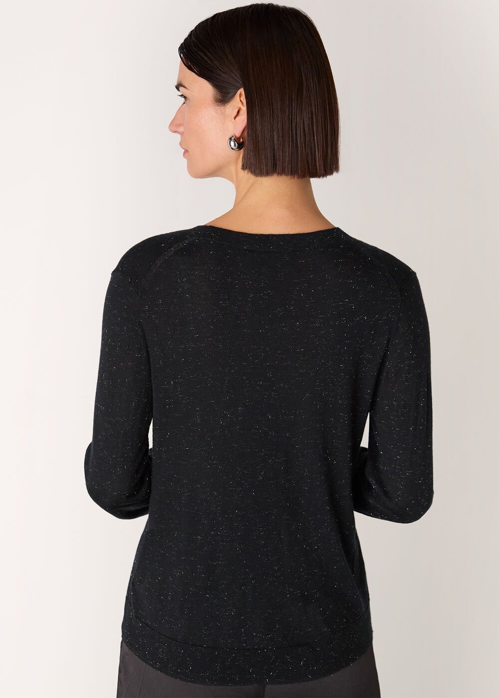 Annie Sparkle V Neck Knit