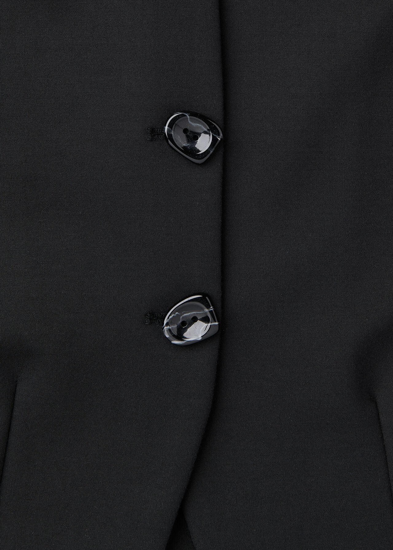 Petite Anne Ponte Button Jacket