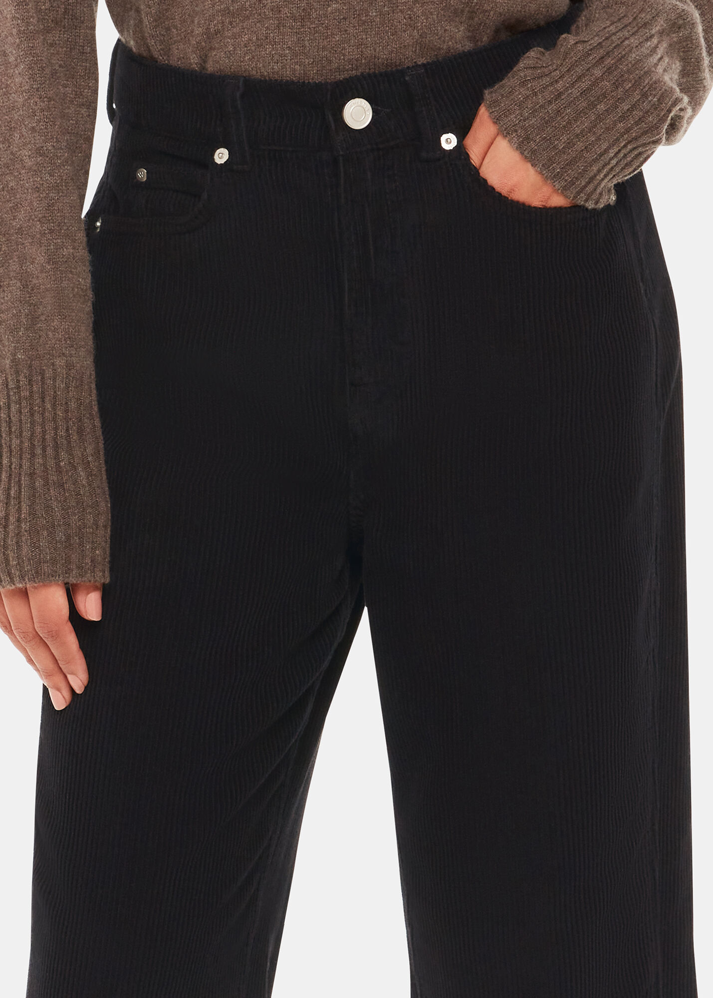 Wild Side Cuffed Barrel Jean
