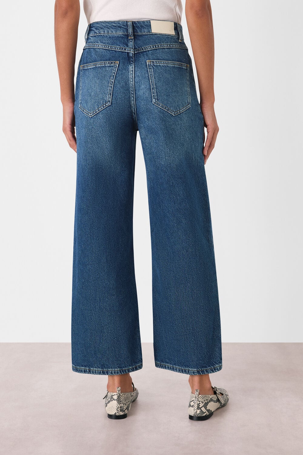Denim Straight Ankle Length Jean