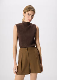 Textured Sleeveless Top