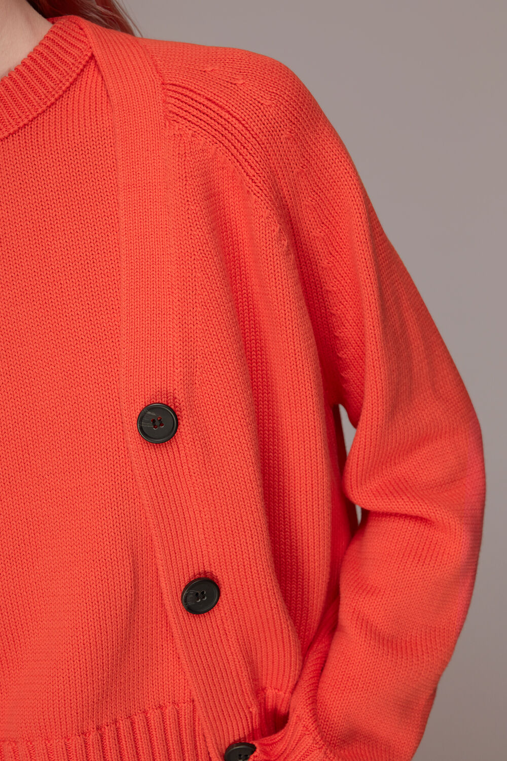 Karine Rib Detail Cardigan