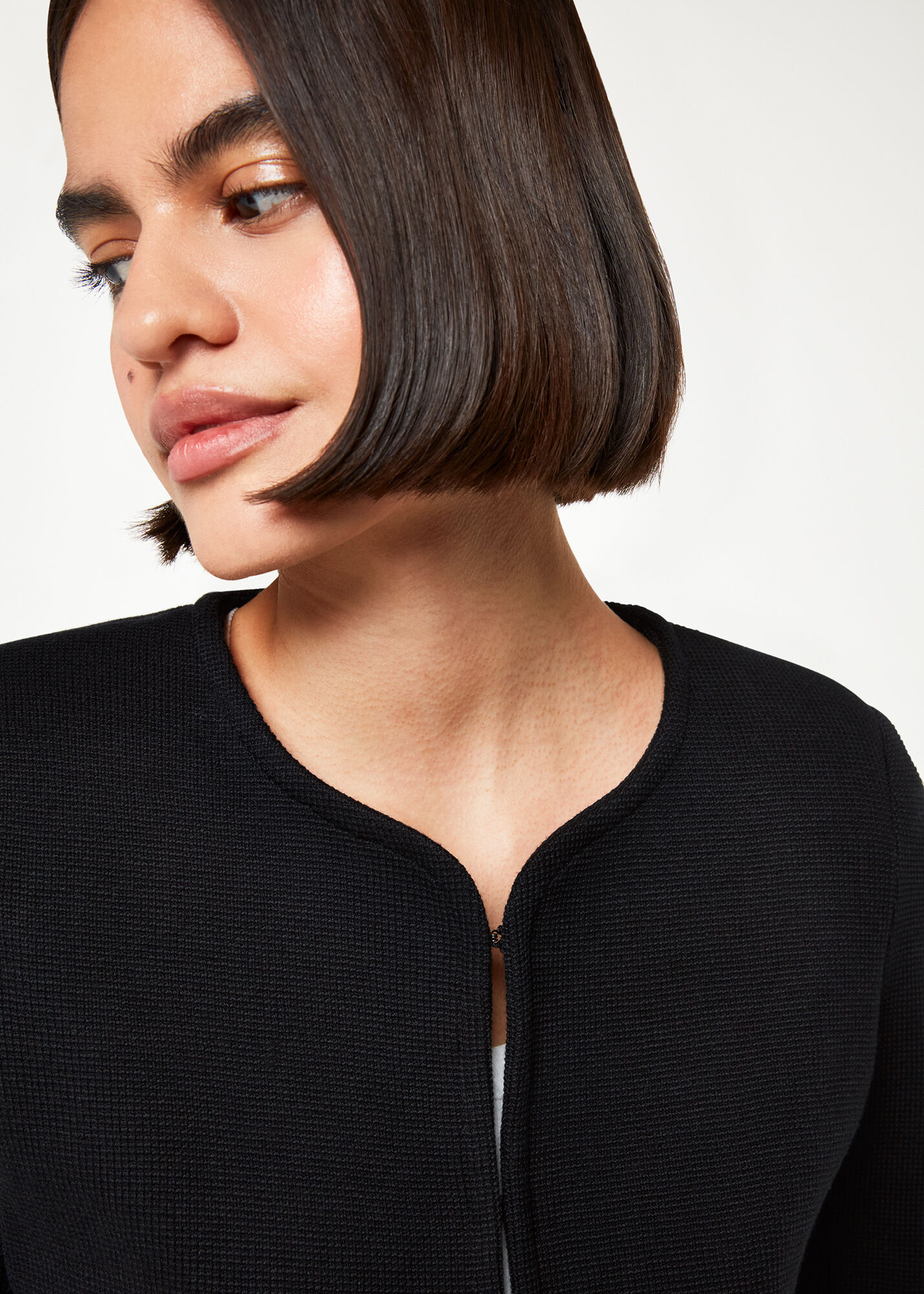 リツコカリタ　〔plain〕Plain collarless jacket 615A0870_1024x.jpg?v=1646944192