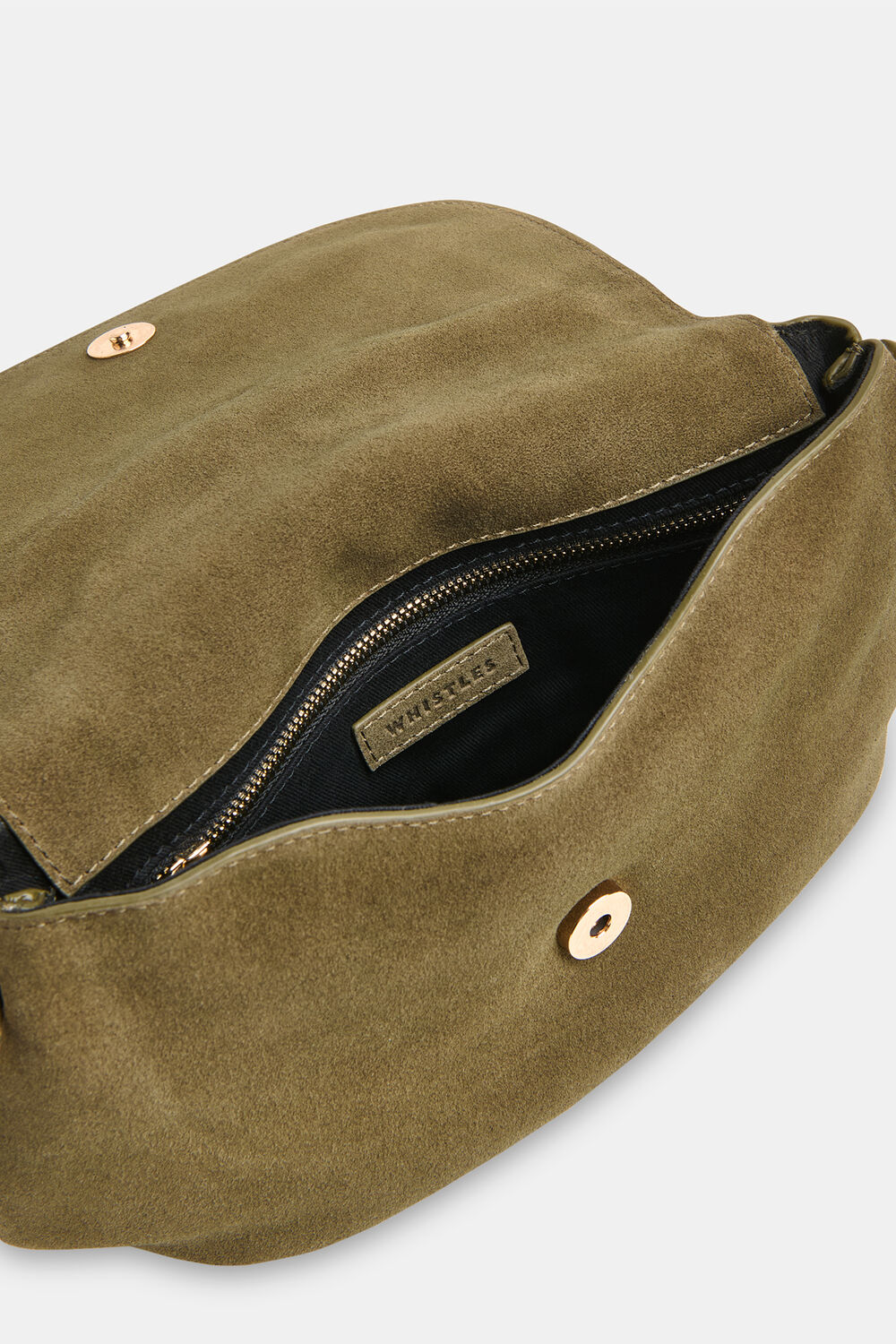 Nala Suede Crossbody Bag