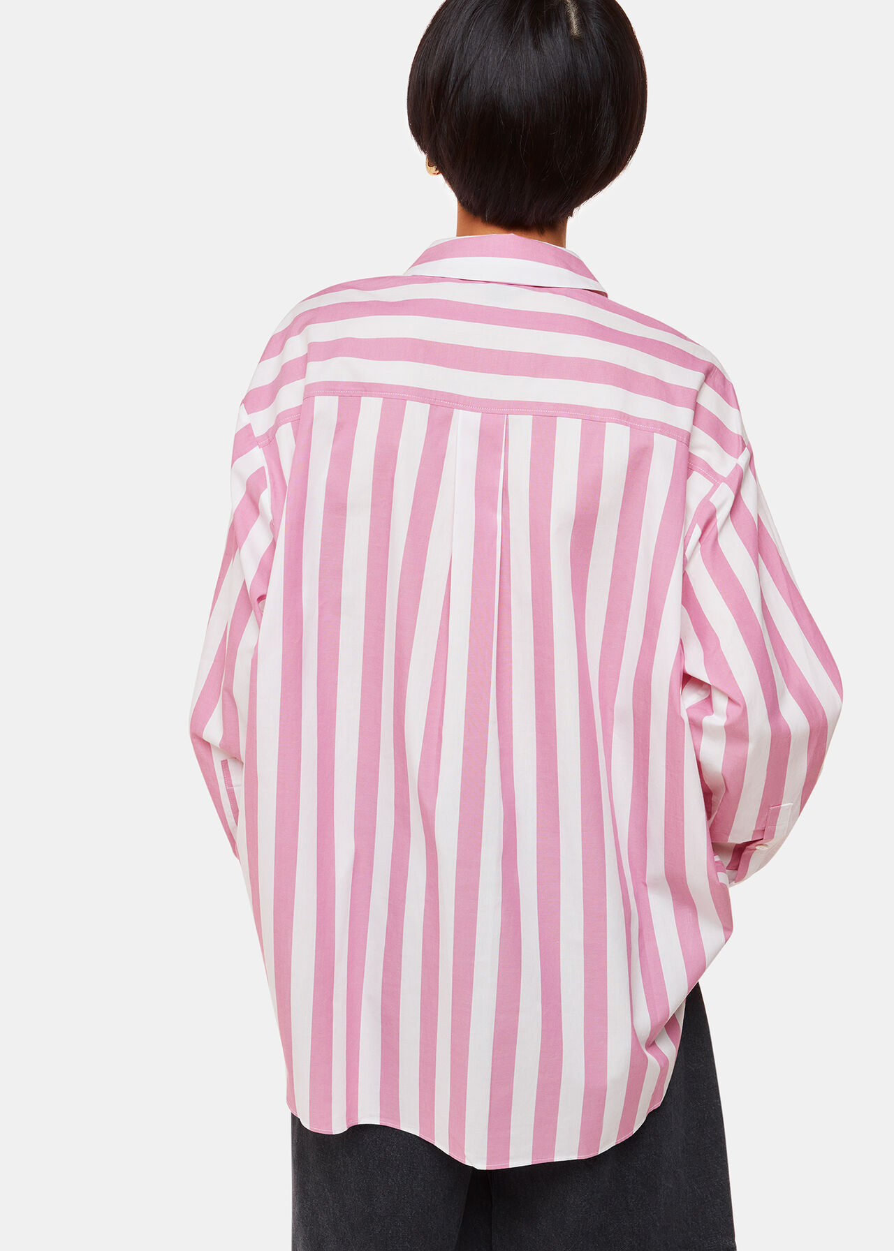 Stripe Oversize Shirt