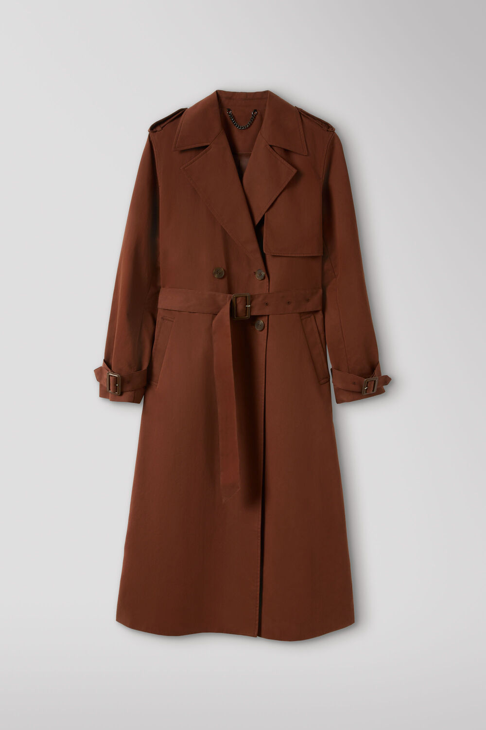 Brown Valentina Trench Coat