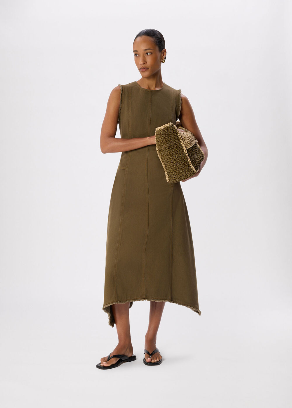 Utility Twill Dress