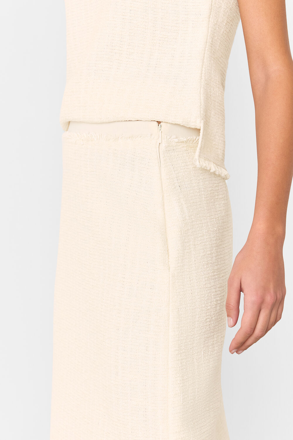 Lucie Boucle Pencil Midi Skirt
