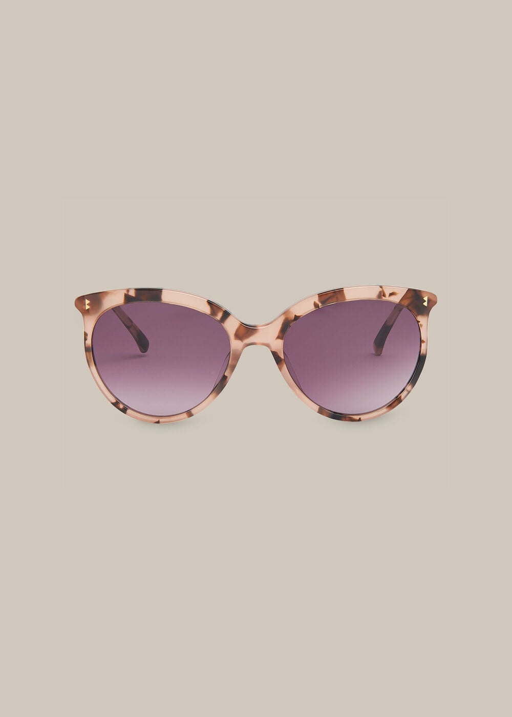 Maya Cat Eye Sunglasses Brown/Multi