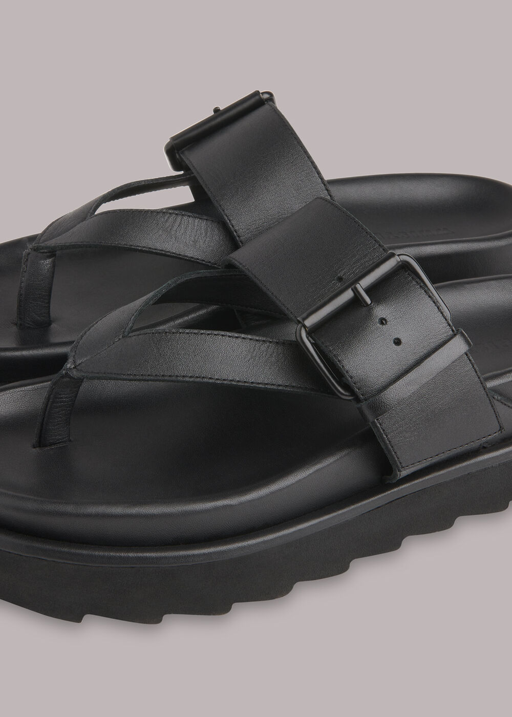 Sutton Toe Post Buckle Sandal