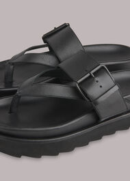 Sutton Toe Post Buckle Sandal