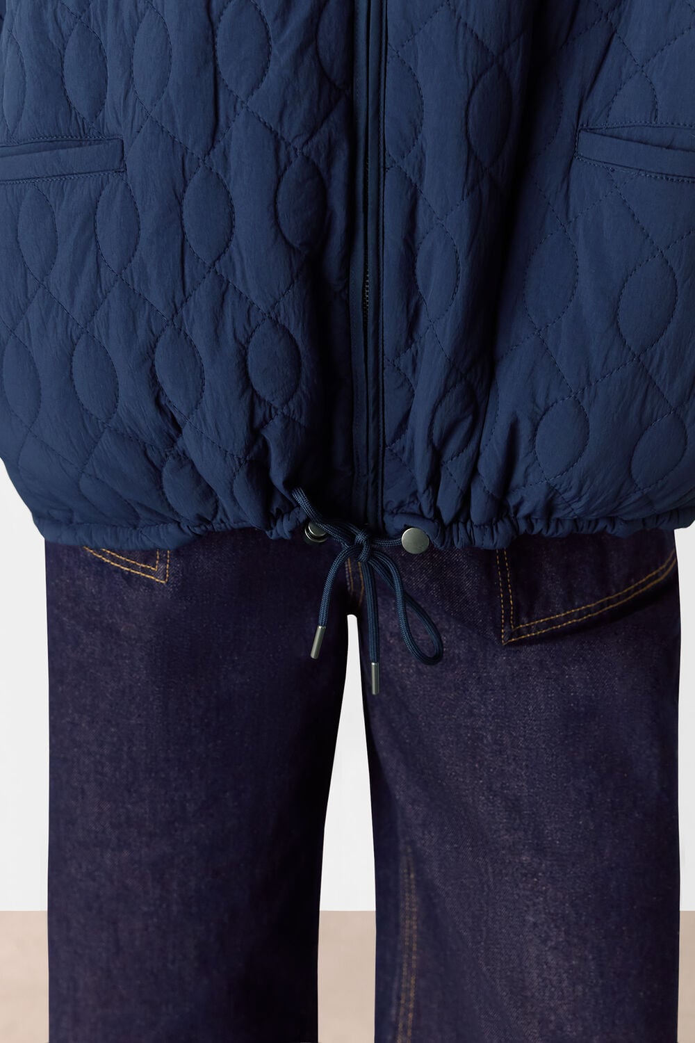 Nia Drawstring Quilted Jacket