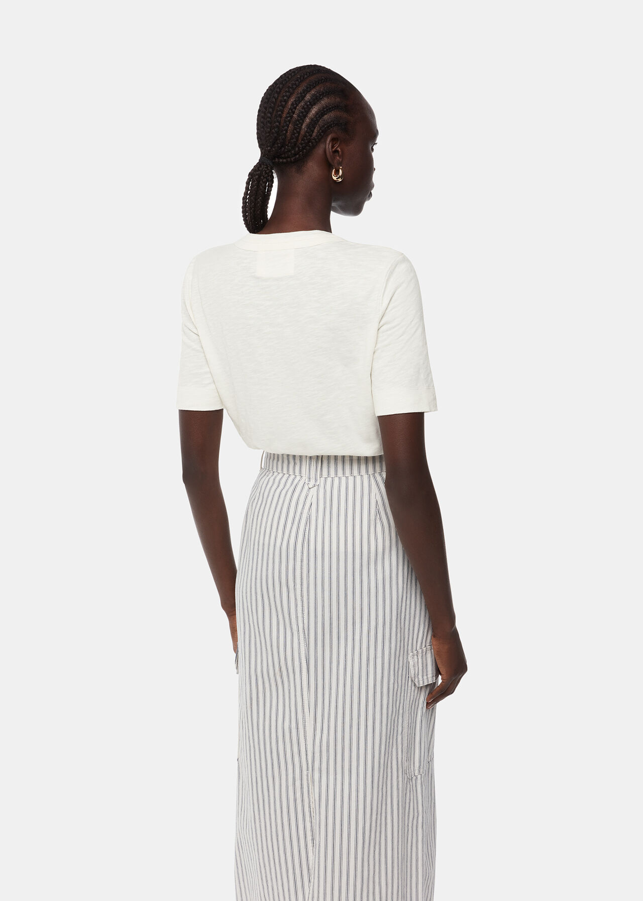 Rosa Double Trim T Shirt