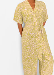 Petite Kelly Tiger Flame Jumpsuit