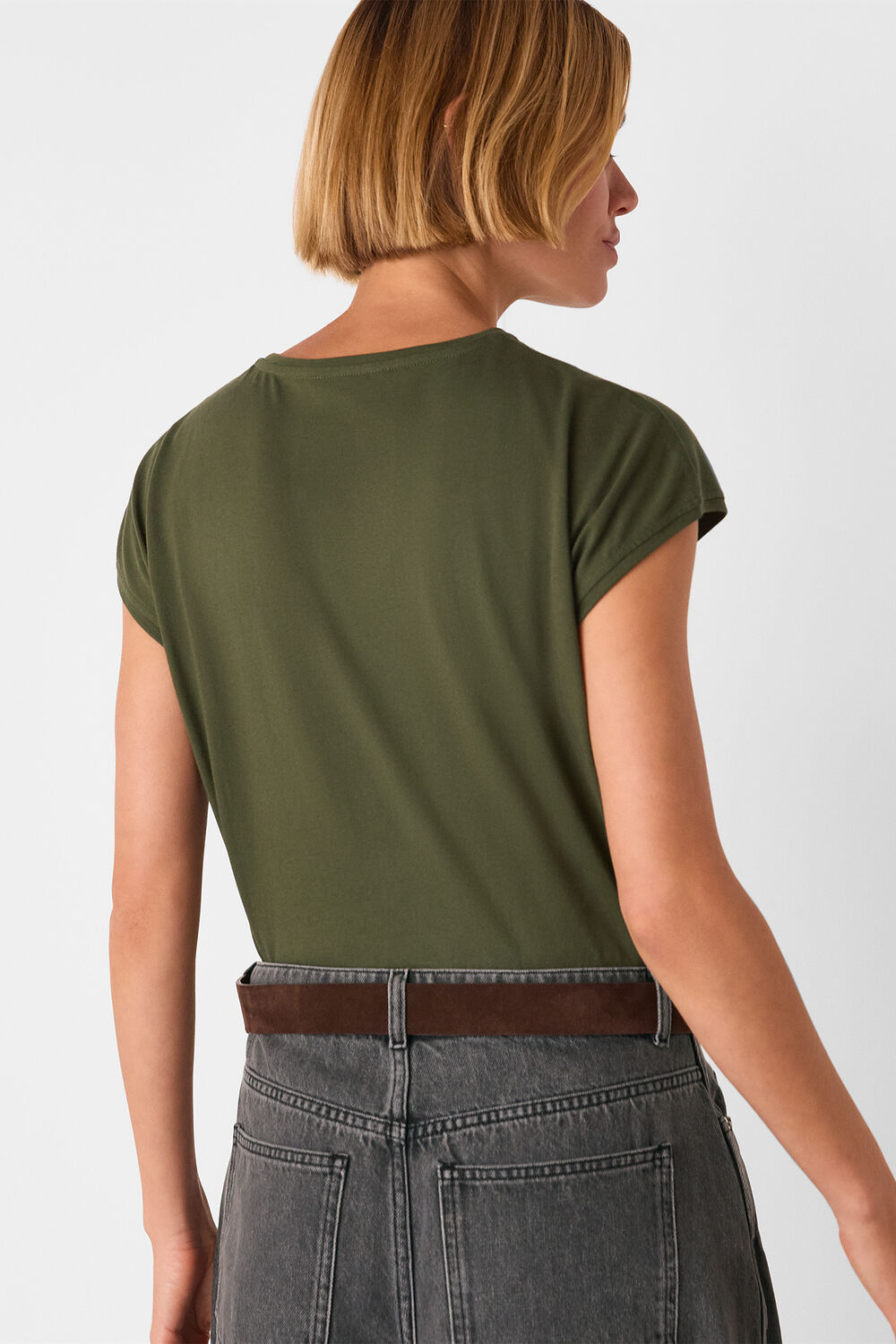 Cap Sleeve Tee