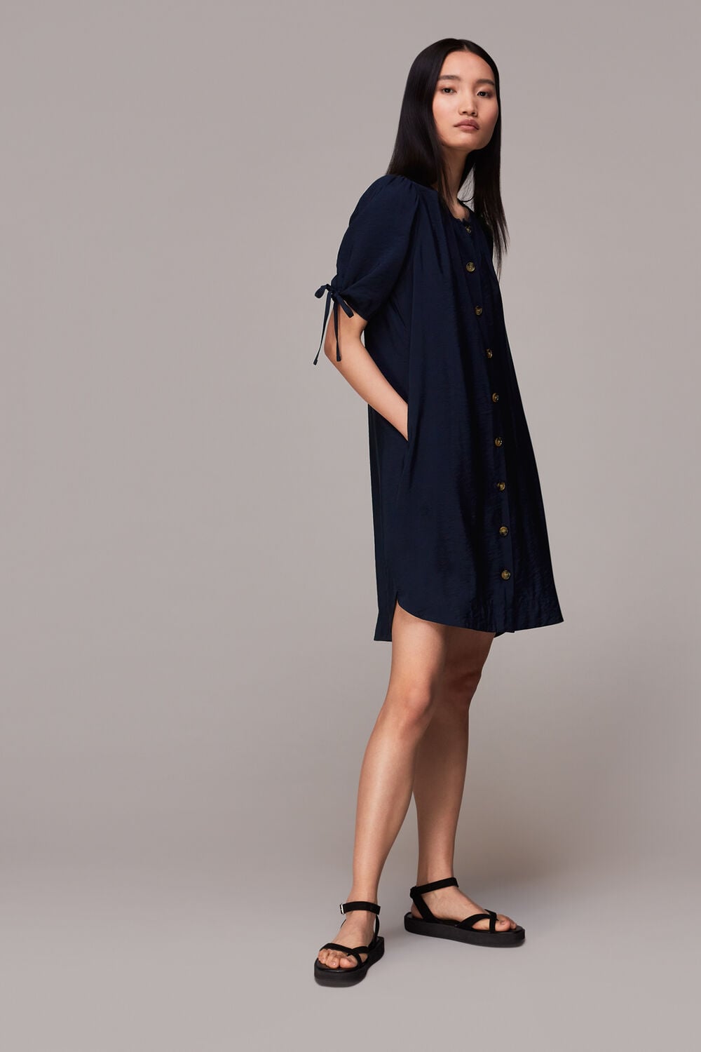 Frankie Button Through Dress