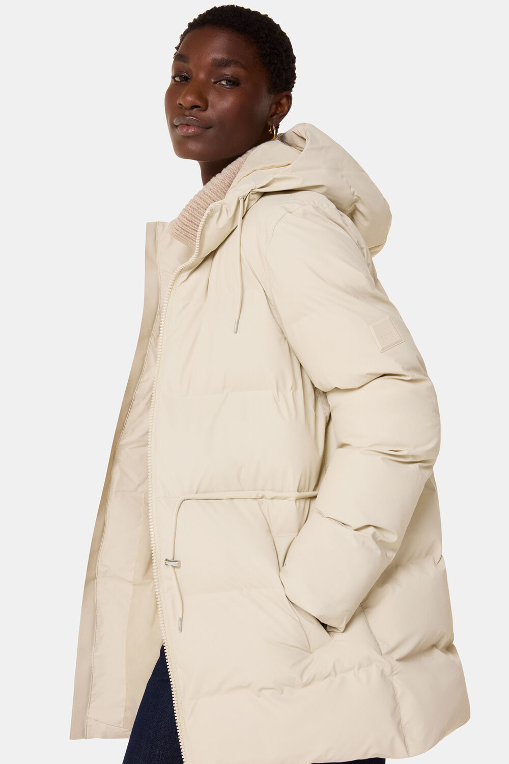 Ivory Rains Alta Long Puffer