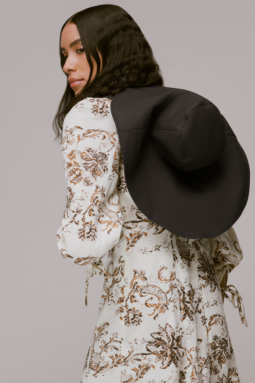 Sun Hat With Tie